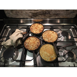 Лучшая блинная сковорода - чугунная! 